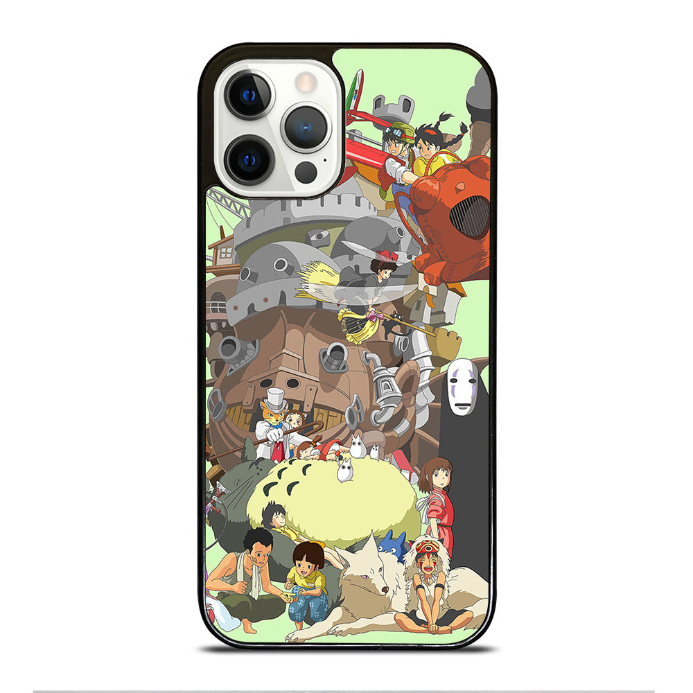 ANIME STUDIO GHIBLI ALL CARACTER iPhone 12 Pro Case Cover