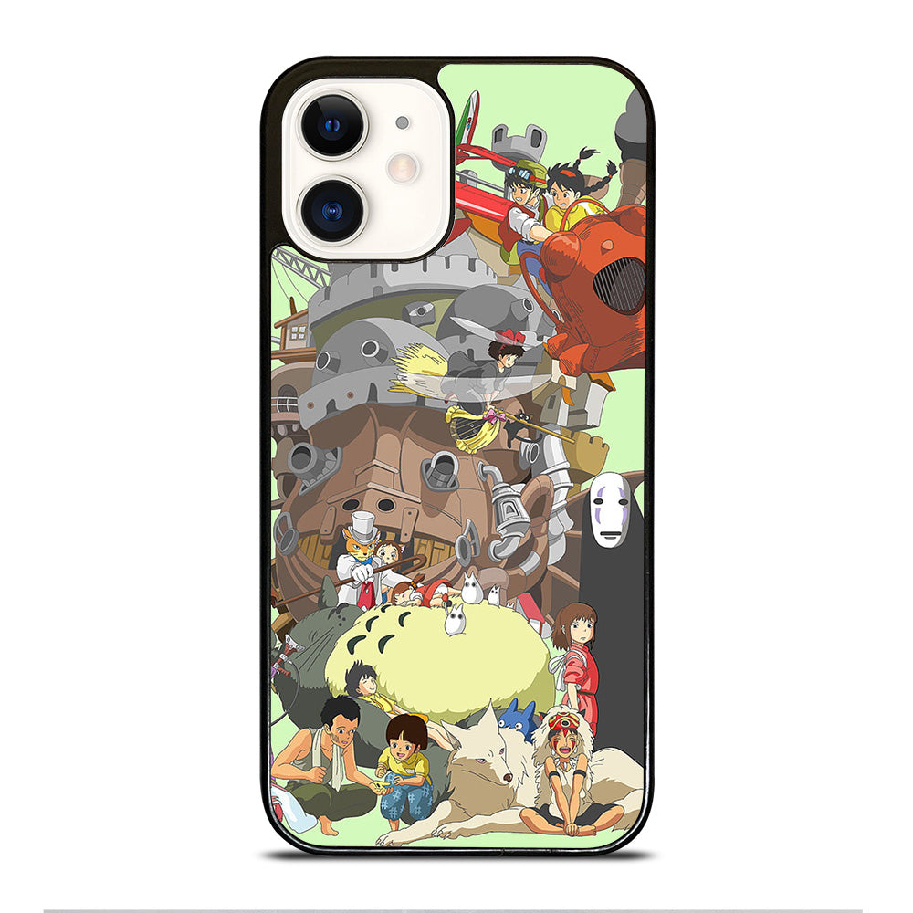 ANIME STUDIO GHIBLI ALL CARACTER iPhone 12 Case Cover