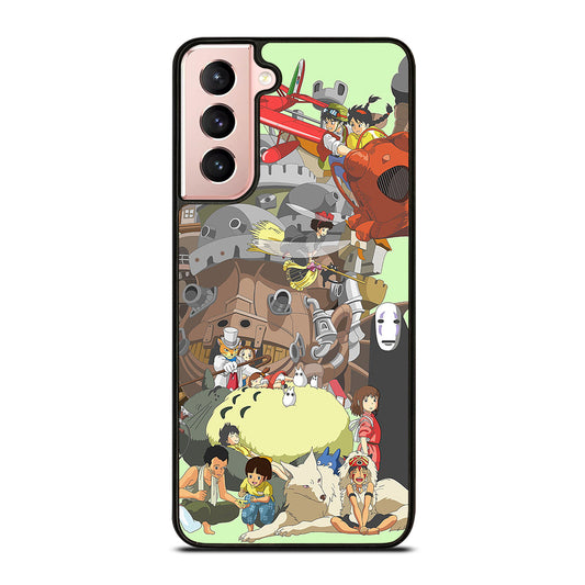 ANIME STUDIO GHIBLI ALL CARACTER Samsung Galaxy S21 Case Cover