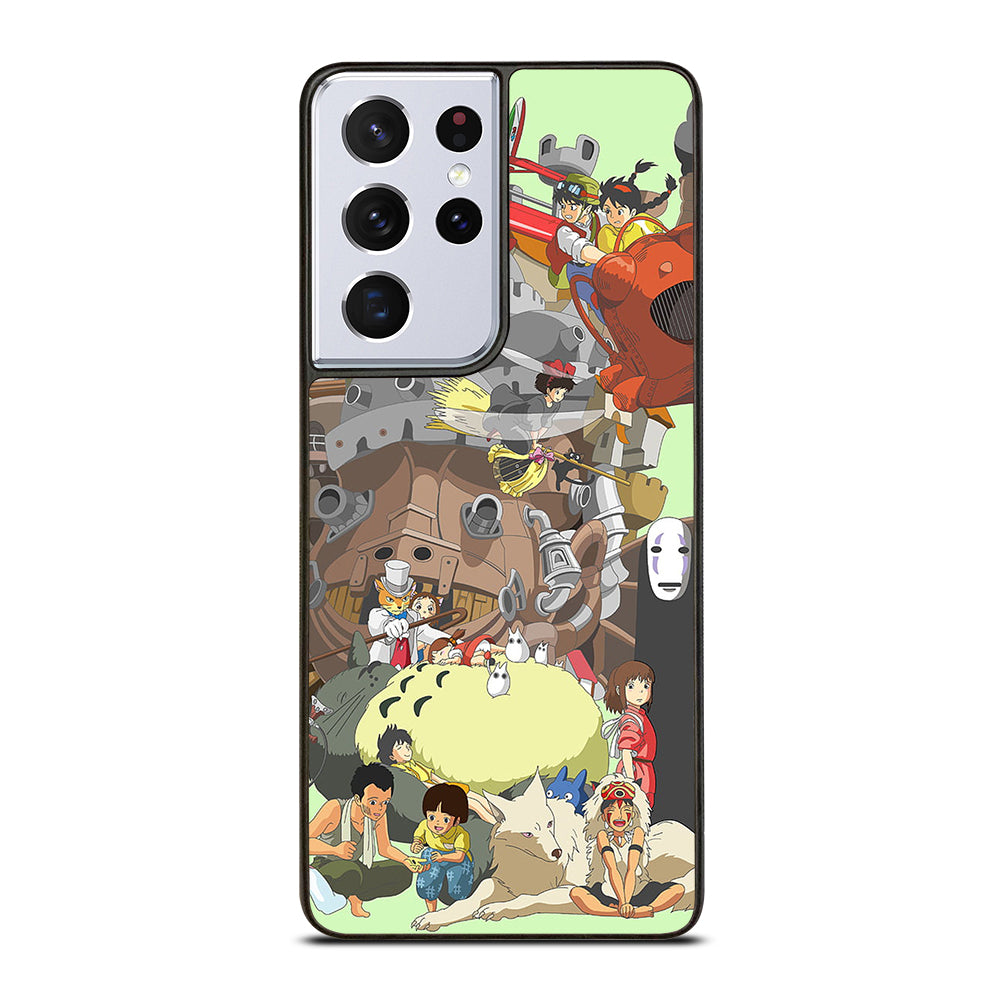 ANIME STUDIO GHIBLI ALL CARACTER Samsung Galaxy S21 Ultra Case Cover