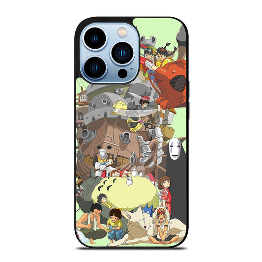 ANIME STUDIO GHIBLI ALL CARACTER iPhone 13 Pro Max Case Cover