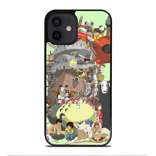 ANIME STUDIO GHIBLI ALL CARACTER iPhone 12 Mini Case Cover