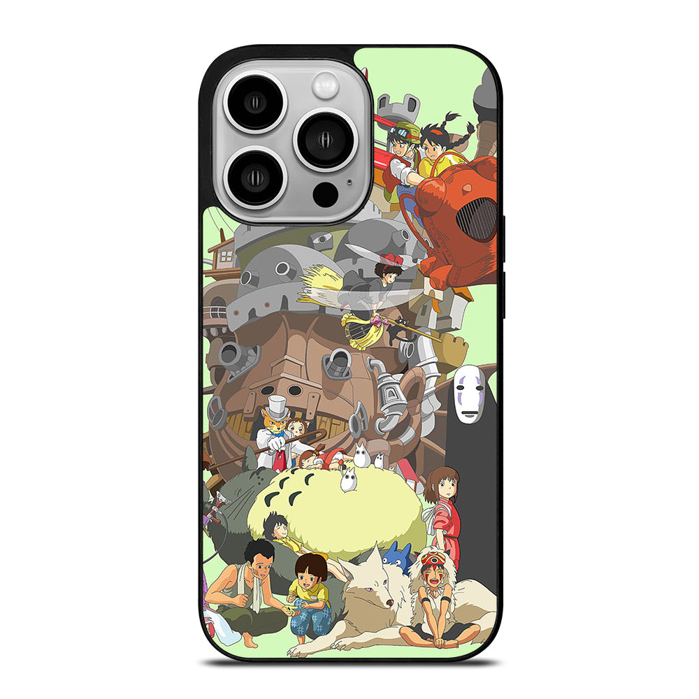 ANIME STUDIO GHIBLI ALL CARACTER iPhone 14 Pro Case Cover