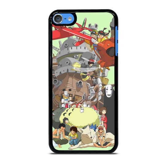 ANIME STUDIO GHIBLI ALL CARACTER iPod Touch 7 Case Cover