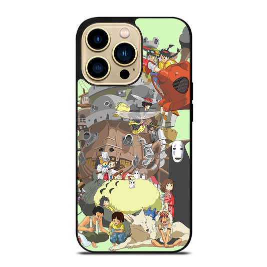 ANIME STUDIO GHIBLI ALL CARACTER iPhone 14 Pro Max Case Cover