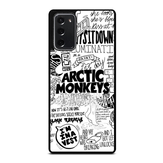 ARCTIC MONKEYS LYRIC Samsung Galaxy Note 20 Case Cover