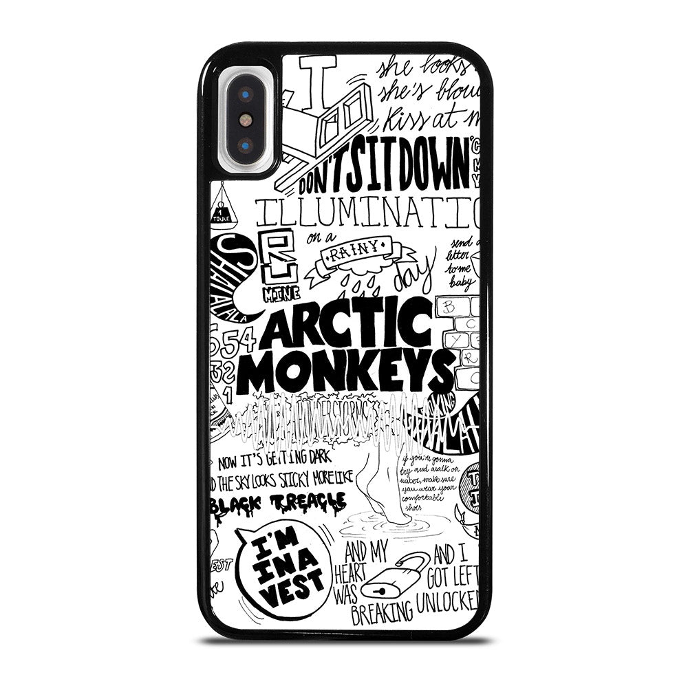 ARCTIC MONKEYS LYRIC iPhone X / XS Case Cover