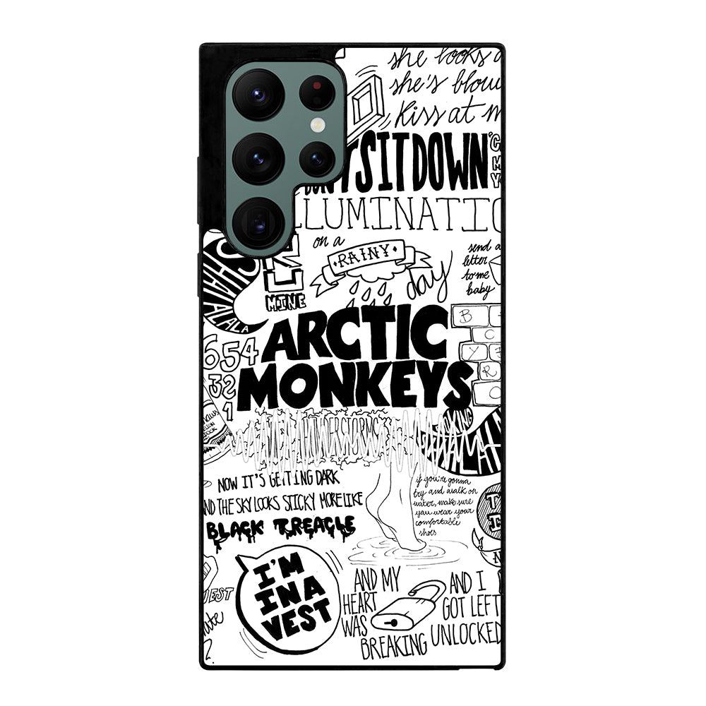 ARCTIC MONKEYS LYRIC Samsung Galaxy S22 Ultra Case Cover