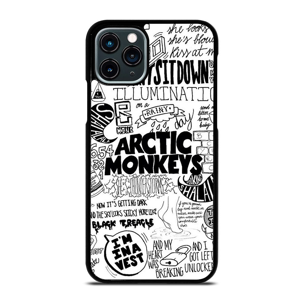 ARCTIC MONKEYS SONGS LYRIC iPhone 11 Pro Case Cover