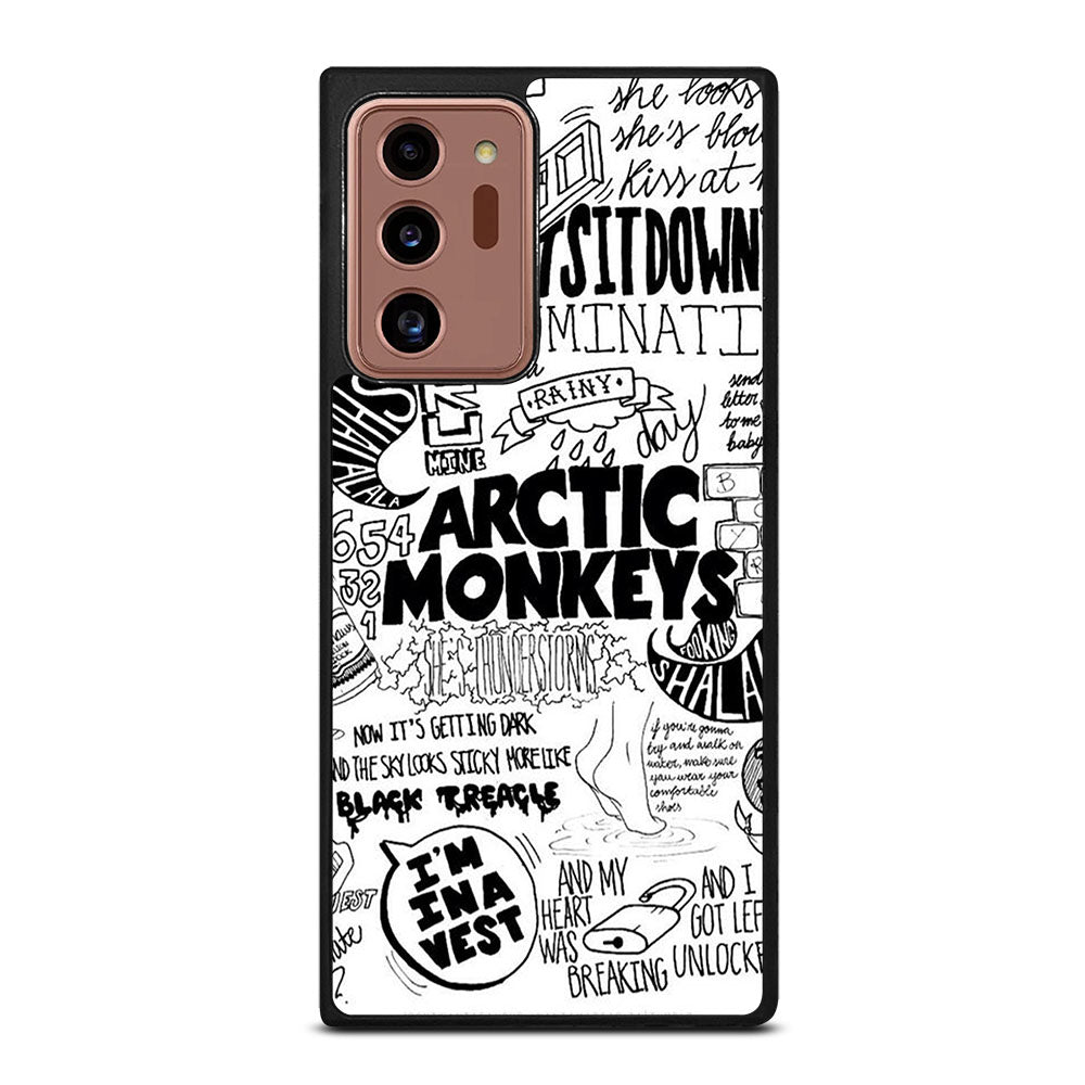 ARCTIC MONKEYS SONGS LYRIC Samsung Galaxy Note 20 Ultra Case Cover