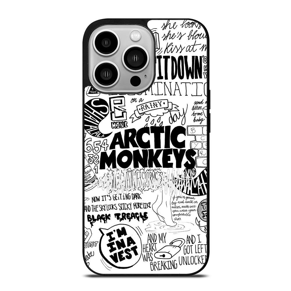 ARCTIC MONKEYS LYRIC iPhone 14 Pro Case Cover