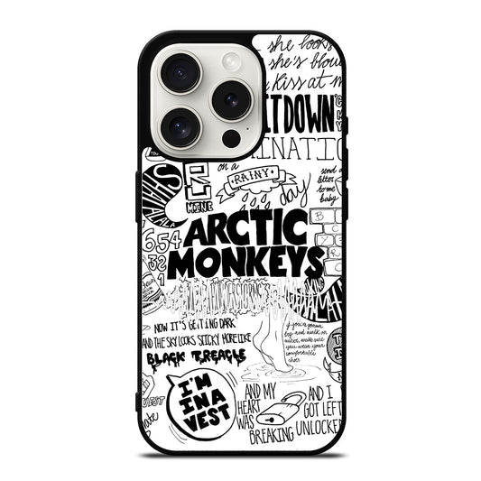 ARCTIC MONKEYS LYRIC iPhone 15 Pro Case Cover