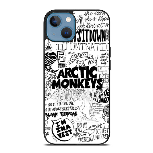 ARCTIC MONKEYS LYRIC iPhone 13 Case Cover