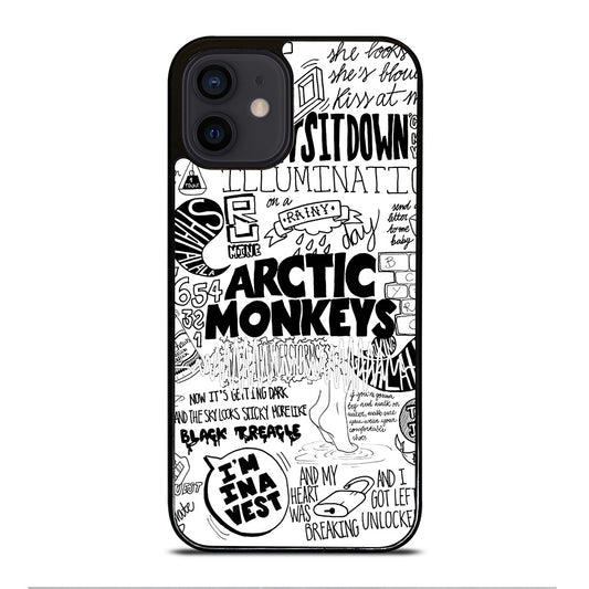 ARCTIC MONKEYS LYRIC iPhone 12 Mini Case Cover