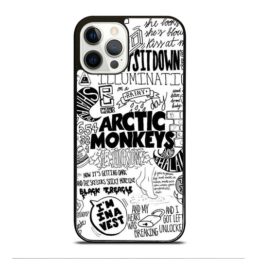ARCTIC MONKEYS SONGS LYRIC iPhone 12 Pro Case Cover