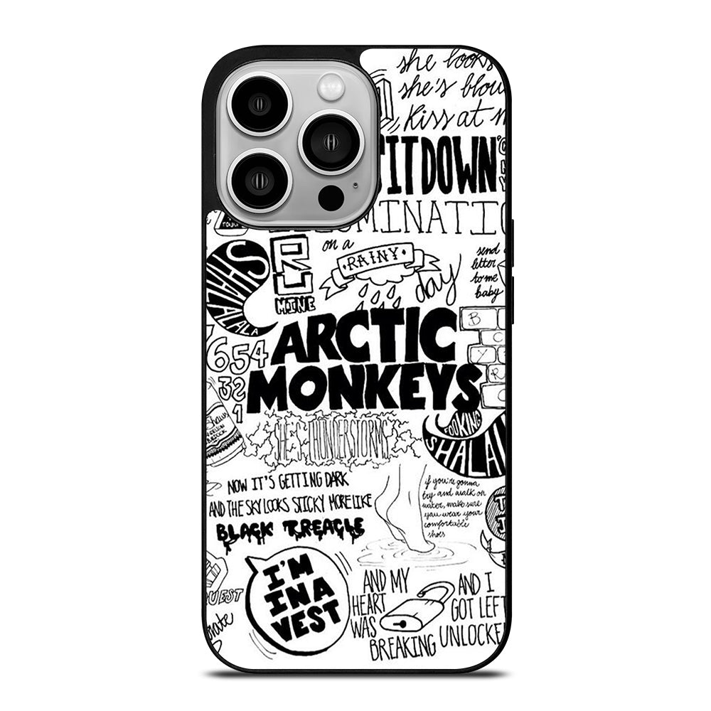 ARCTIC MONKEYS SONGS LYRIC iPhone 14 Pro Case Cover