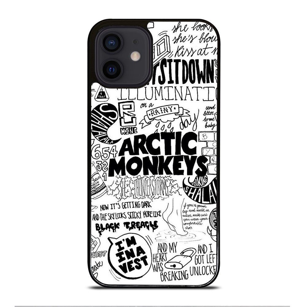 ARCTIC MONKEYS SONGS LYRIC iPhone 12 Mini Case Cover