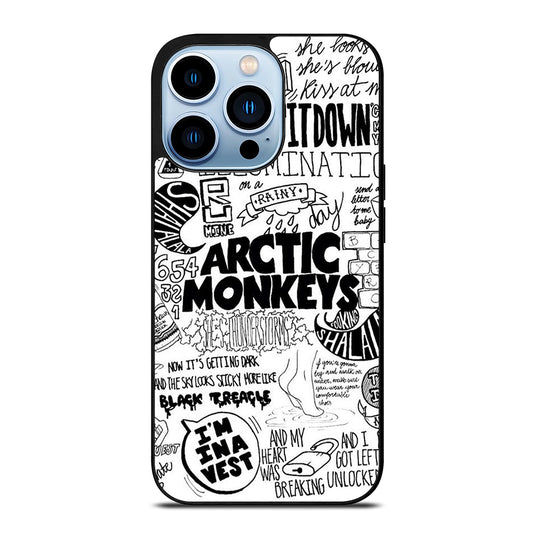 ARCTIC MONKEYS SONGS LYRIC iPhone 13 Pro Max Case Cover