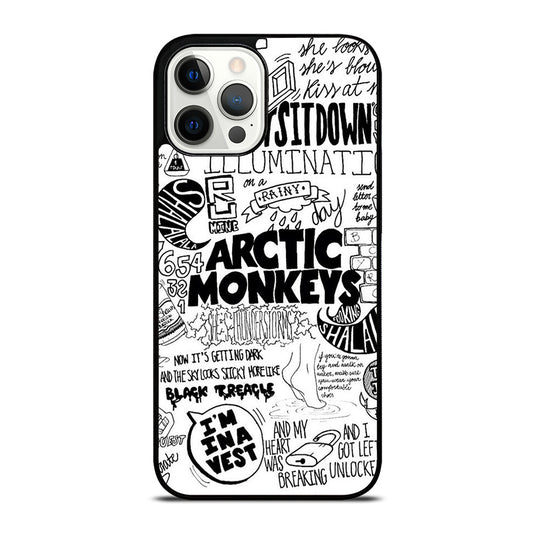 ARCTIC MONKEYS SONGS LYRIC iPhone 12 Pro Max Case Cover