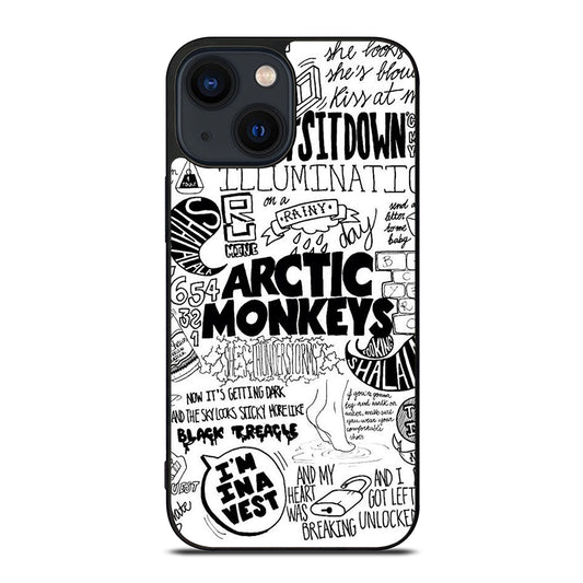 ARCTIC MONKEYS SONGS LYRIC iPhone 14 Plus Case Cover
