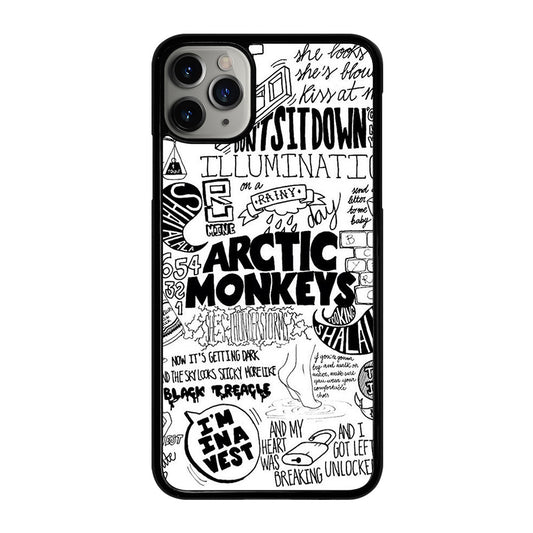 ARCTIC MONKEYS SONGS LYRIC iPhone 11 Pro Max Case Cover