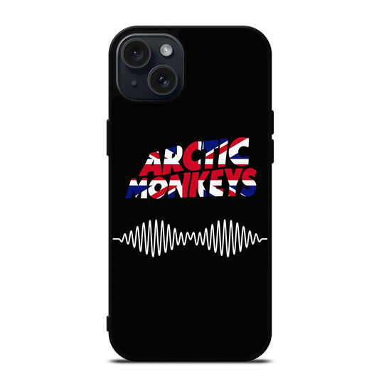 ARCTIC MONKEYS UNION JACK LOGO iPhone 15 Plus Case Cover