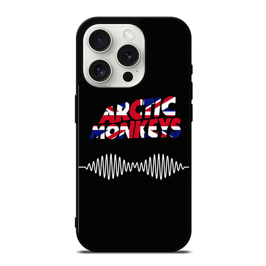 ARCTIC MONKEYS UNION JACK LOGO iPhone 15 Pro Case Cover