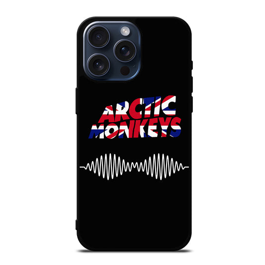ARCTIC MONKEYS UNION JACK LOGO iPhone 15 Pro Max Case Cover