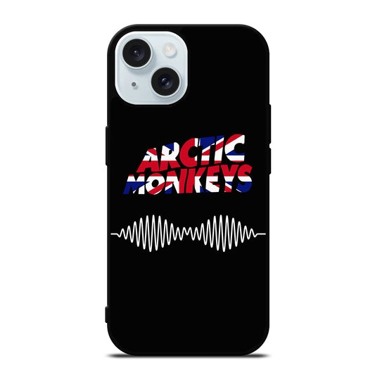 ARCTIC MONKEYS UNION JACK LOGO iPhone 15 Case Cover