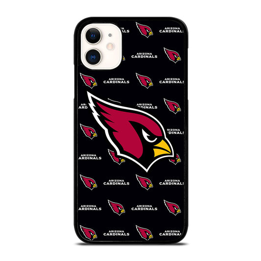 ARIZONA CARDINALS NFL PATTERN LOGO iPhone 11 Case Cover