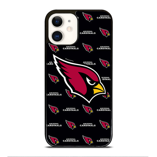 ARIZONA CARDINALS NFL PATTERN LOGO iPhone 12 Case Cover