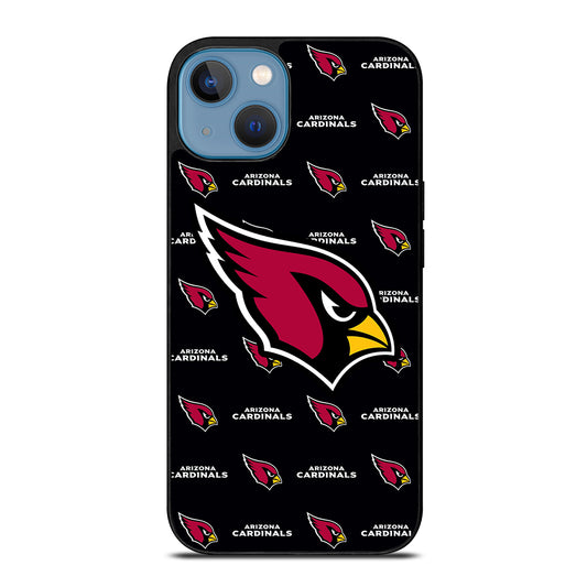 ARIZONA CARDINALS NFL PATTERN LOGO iPhone 13 Case Cover