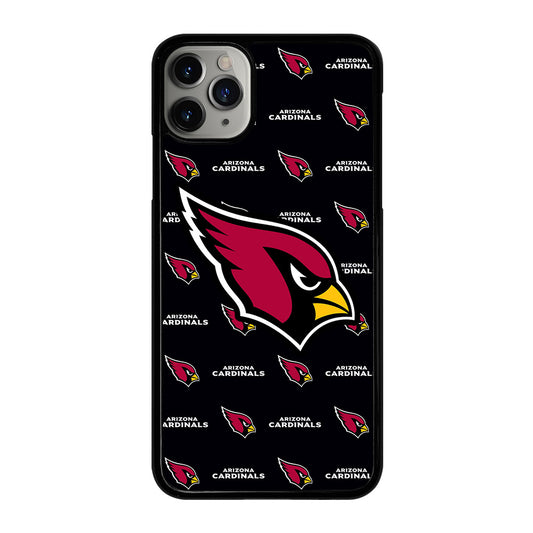 ARIZONA CARDINALS NFL PATTERN LOGO iPhone 11 Pro Max Case Cover