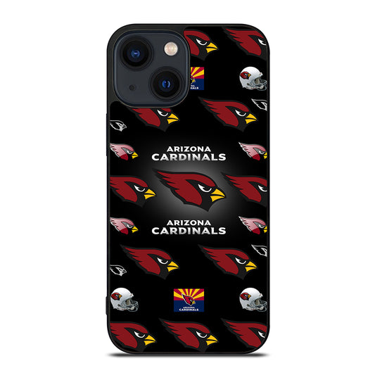 ARIZONA CARDINALS PATTERN LOGO iPhone 14 Plus Case Cover