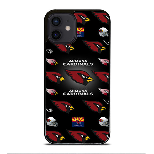 ARIZONA CARDINALS PATTERN LOGO iPhone 12 Mini Case Cover