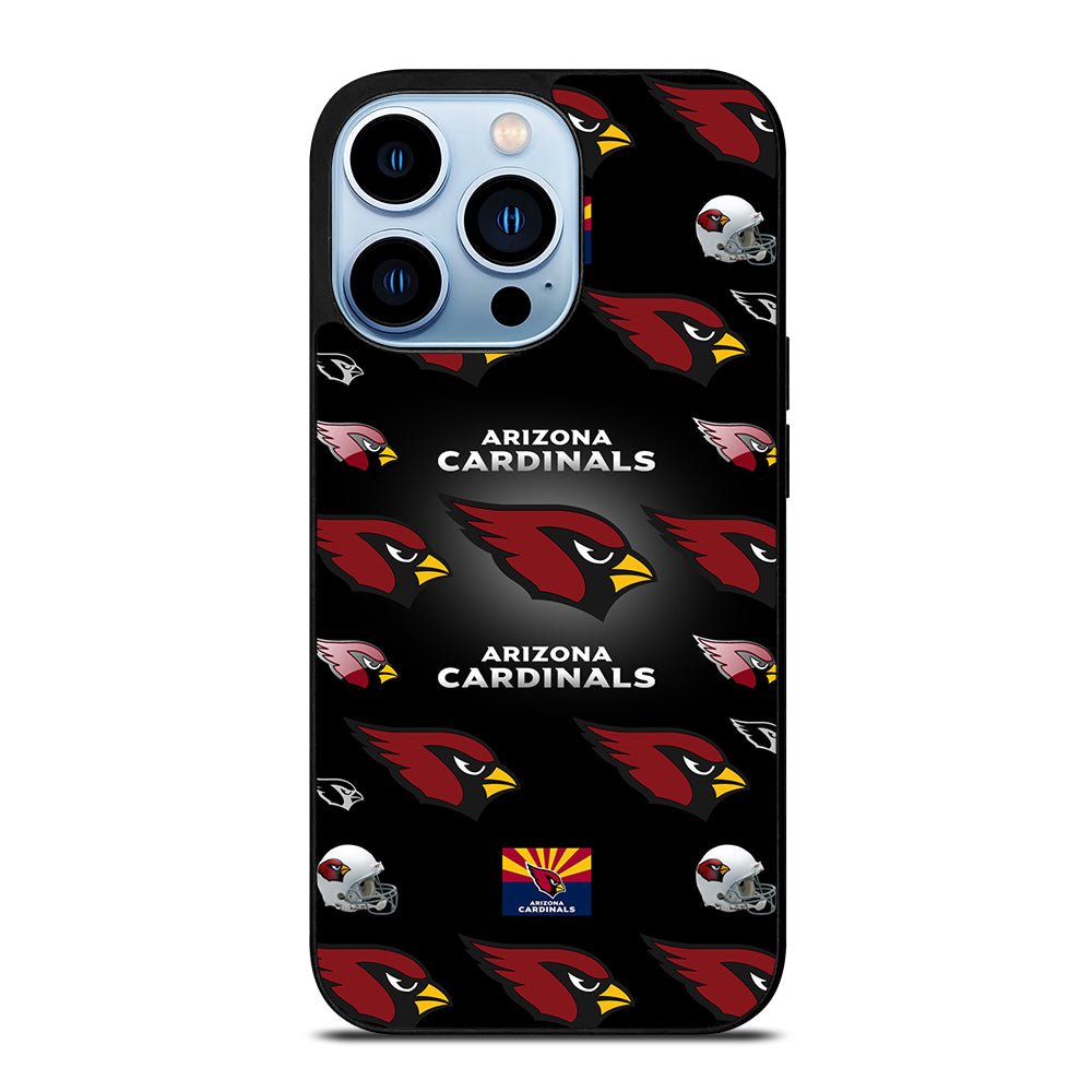 ARIZONA CARDINALS PATTERN LOGO iPhone 13 Pro Max Case Cover