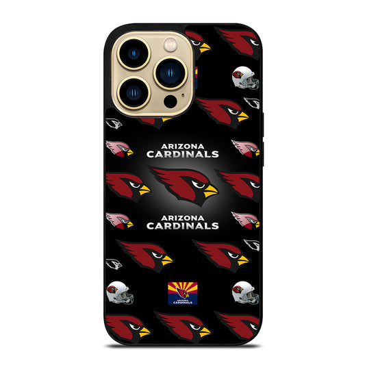 ARIZONA CARDINALS PATTERN LOGO iPhone 14 Pro Max Case Cover