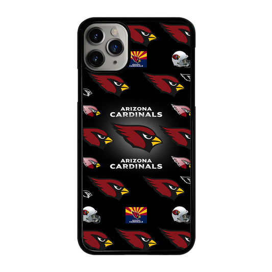 ARIZONA CARDINALS PATTERN LOGO iPhone 11 Pro Max Case Cover