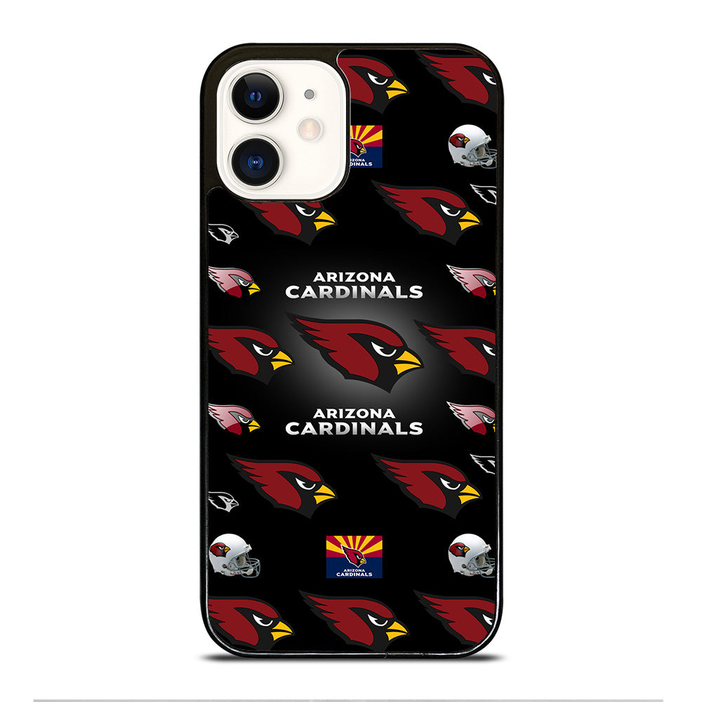 ARIZONA CARDINALS PATTERN LOGO iPhone 12 Case Cover