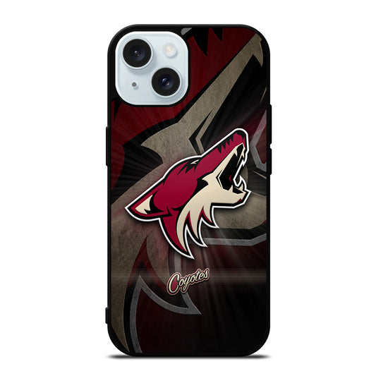ARIZONA COYOTES HOCKEY LOGO 2 iPhone 15 Case Cover