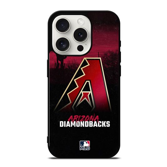ARIZONA DIAMONDBACKS MLB LOGO 1 iPhone 15 Pro Case Cover