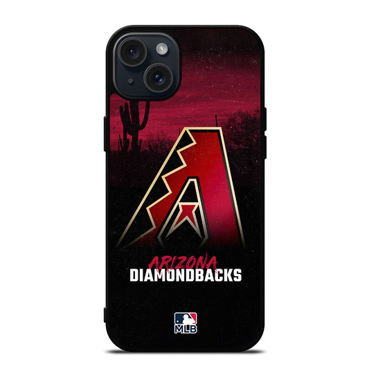 ARIZONA DIAMONDBACKS MLB LOGO 1 iPhone 15 Plus Case Cover