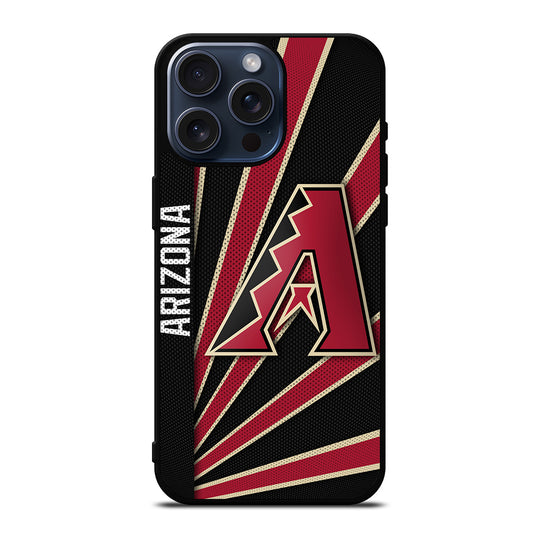 ARIZONA DIAMONDBACKS MLB LOGO 3 iPhone 15 Pro Max Case Cover