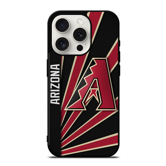 ARIZONA DIAMONDBACKS MLB LOGO 3 iPhone 15 Pro Case Cover