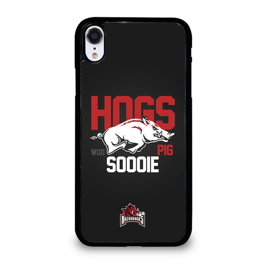 ARKANSAS RAZORBACKS HOGS WOO PIG SOODIE iPhone XR Case Cover