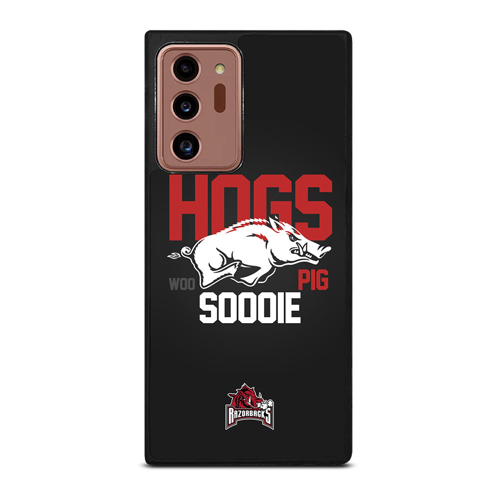 ARKANSAS RAZORBACKS HOGS WOO PIG SOODIE Samsung Galaxy Note 20 Ultra Case Cover