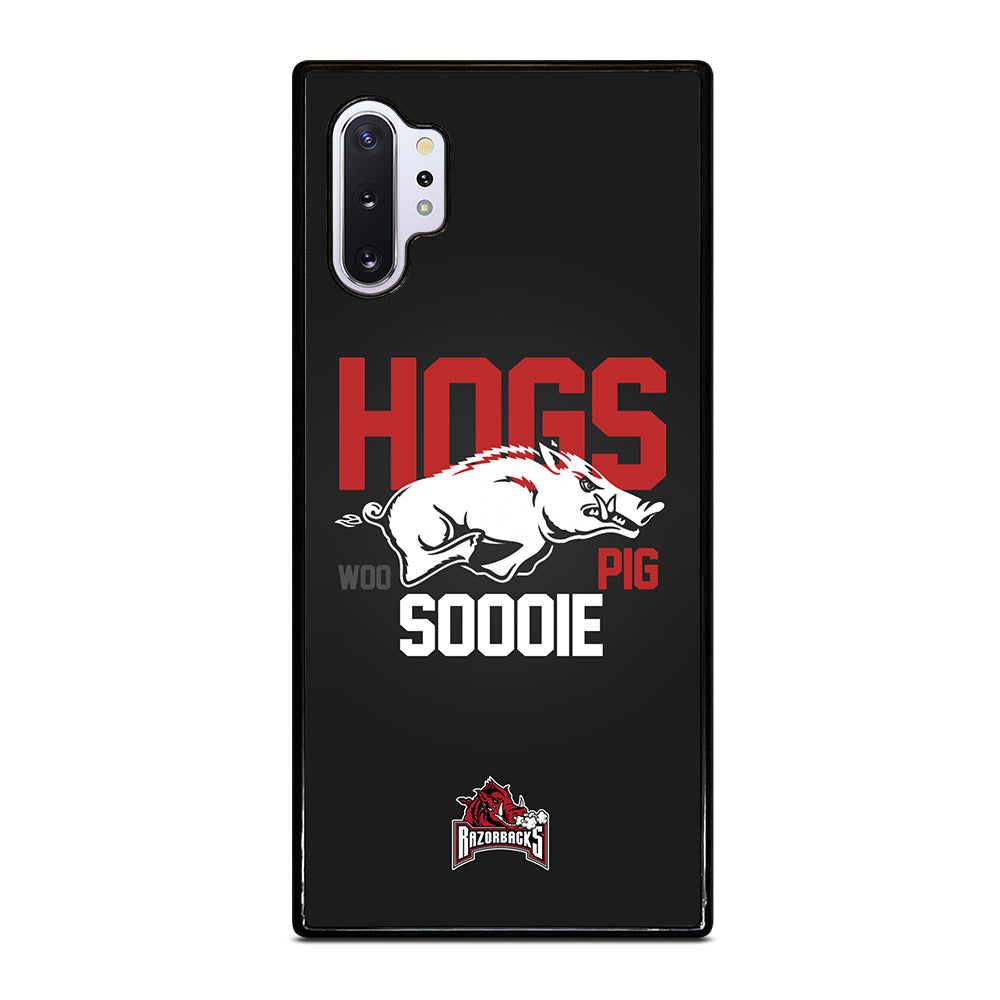 ARKANSAS RAZORBACKS HOGS WOO PIG SOODIE Samsung Galaxy Note 10 Plus Case Cover