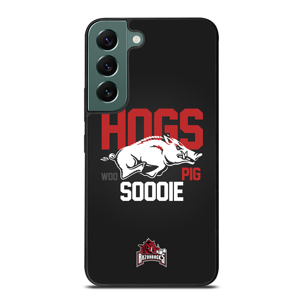 ARKANSAS RAZORBACKS HOGS WOO PIG SOODIE Samsung Galaxy S22 Case Cover