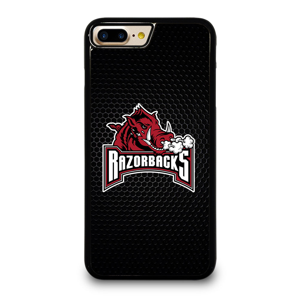 ARKANSAS RAZORBACKS METAL LOGO iPhone 7 / 8 Plus Case Cover