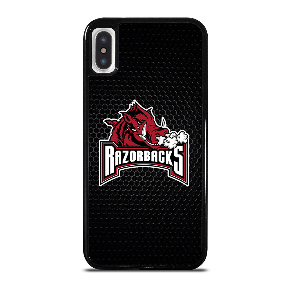 ARKANSAS RAZORBACKS METAL LOGO iPhone X / XS Case Cover